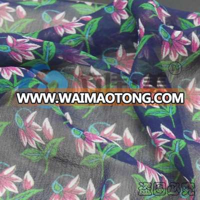 8MM Georgette Printed Silk Fabric custom pure silk fabric for tie china suppliers bulk buy from china