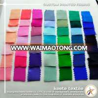 Wholesale 14MM plain dyed crepe de chine 100% silk fabric