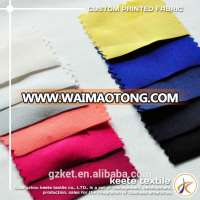 100% silk crepe de chine 14MM 114cm width plain dyed Chinese fabric supplier